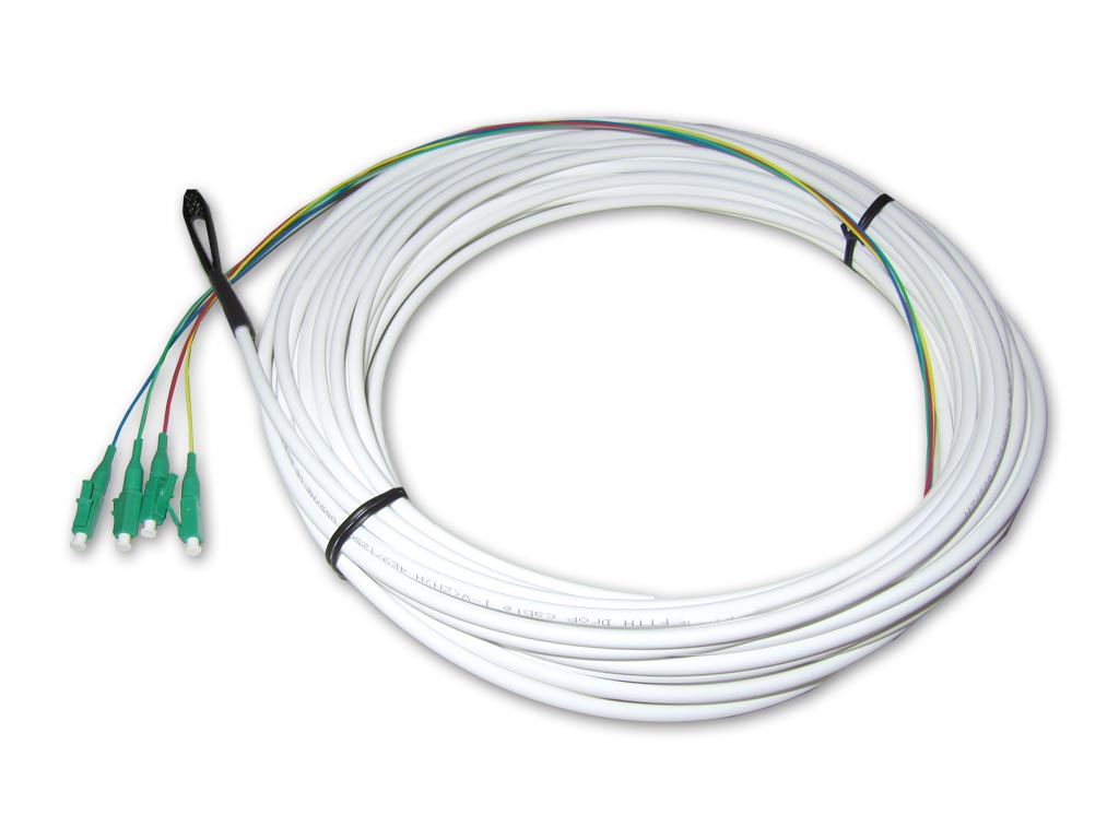 FDR4-4LA-ftth-lwl-innen-drop-kabel-4-e9-657-a2-4-lc-apc-ring FTTH Dropkabel mit 4 LC APC konfektionert als Kabelring