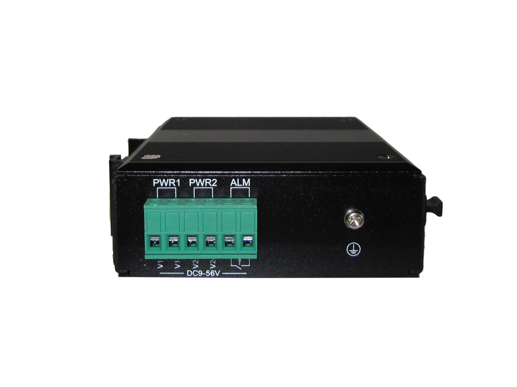 Industrial Gigabit Switch 4xRJ45(10/100/1000) + 1xSFP Port unmanaged dual power