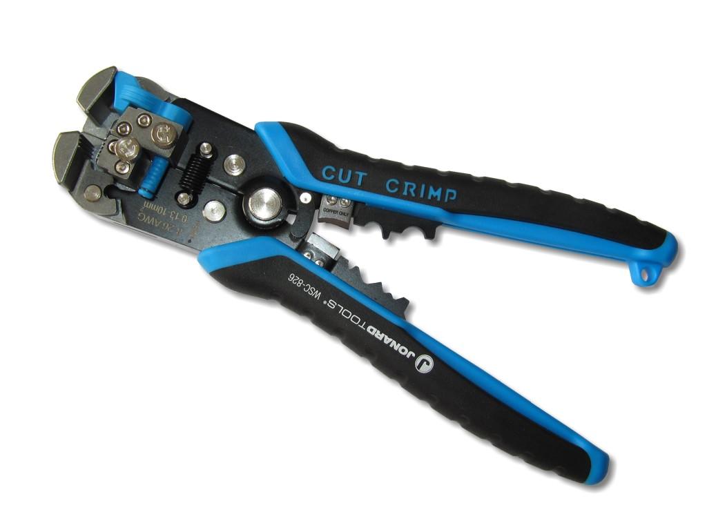 FTO-J-WSC-826-Wire-Stripper-Crimper-Jonard WSC-826 automatisches Abmantelwerkzeug Wire Stripper & Crimper 8-26AWG Jonard
