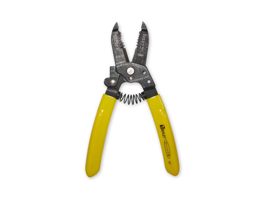 Ripley / Miller 821 Multi Wire Stripping und Cutting Tool 16-26 AWG 80568