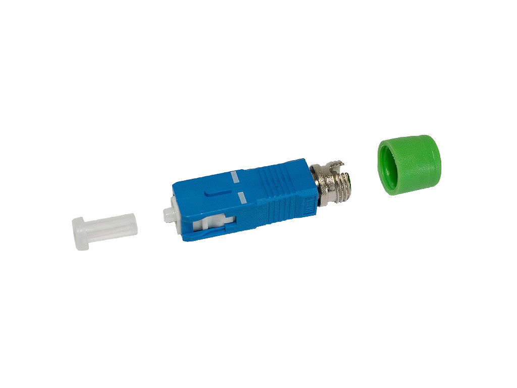 Adapter SC/PC male auf FC/APC female
