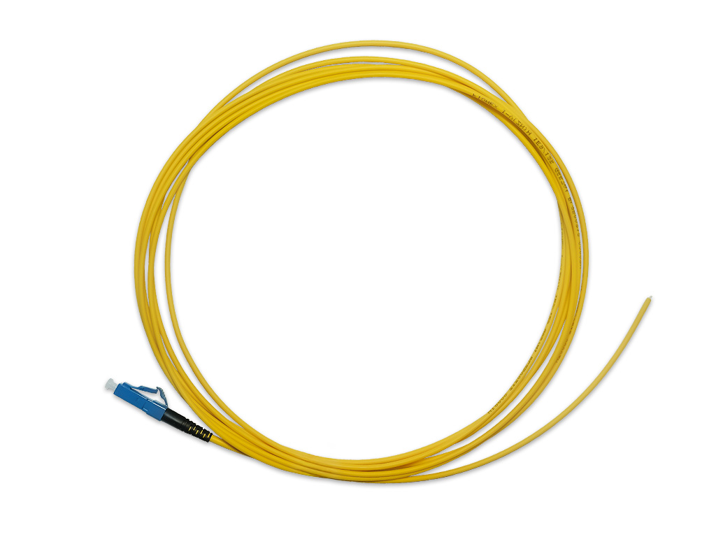 LC/PC Kabelpigtail 9/125µm 3m gelb