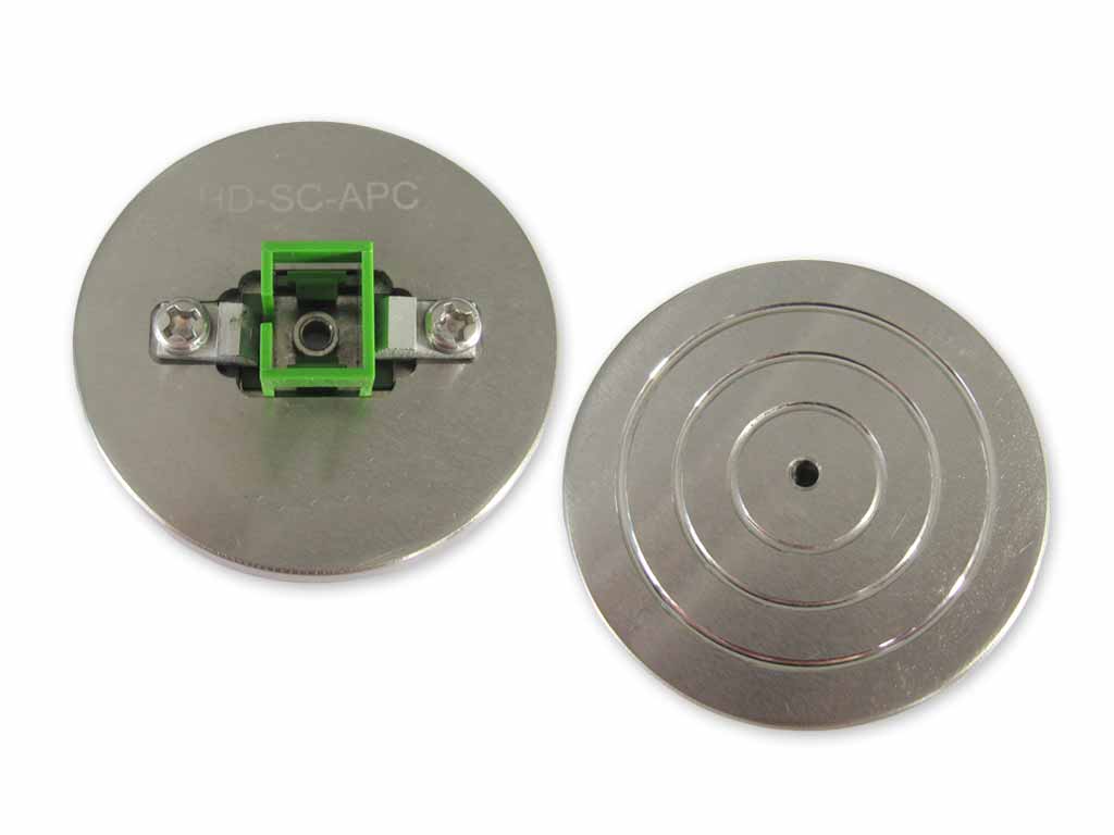 LWL Polierscheibe für SC/APC 8° Stecker polishing puck disc