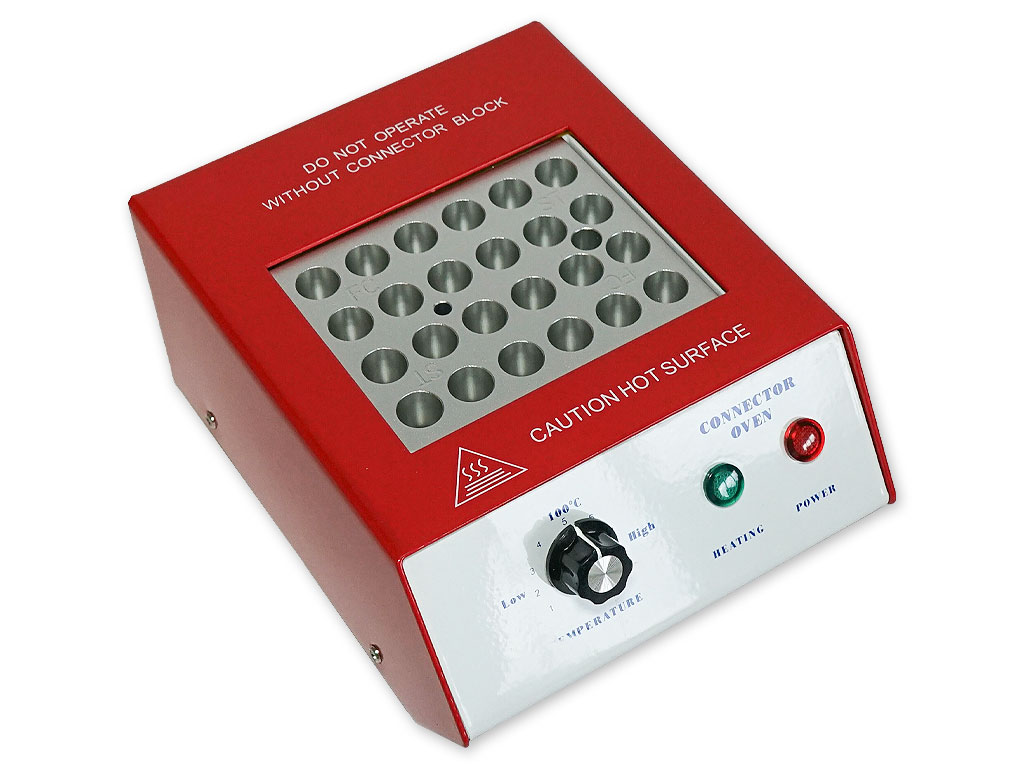 Aushärteofen für LWL Stecker 