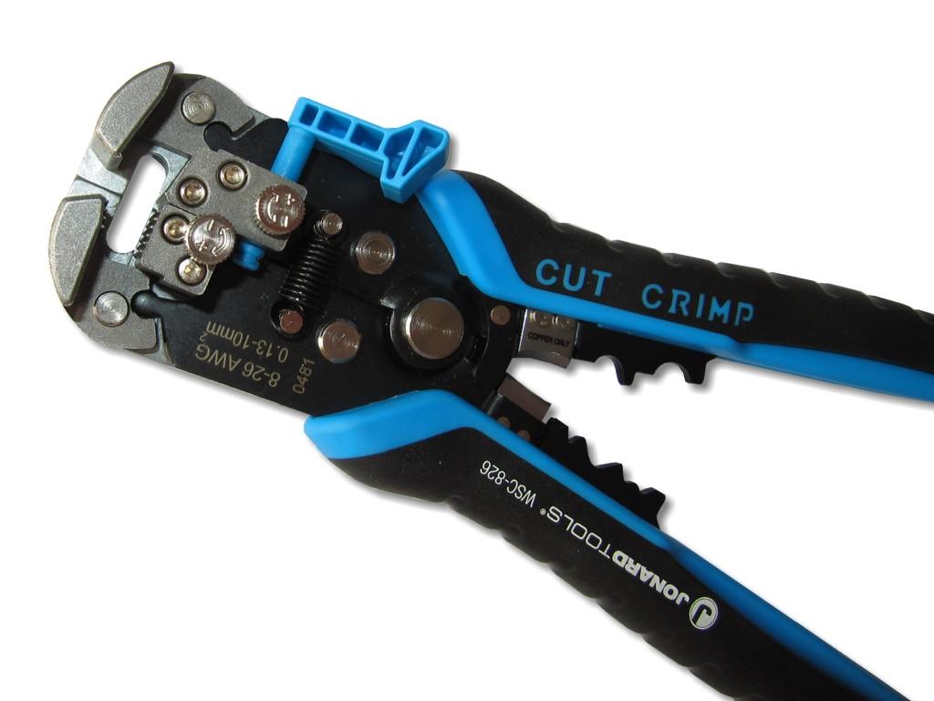 Jonard WSC-826 Wire Stripper & Crimper 8-26AWG