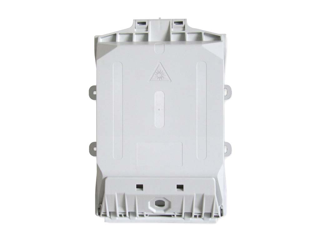 LWL FTTH Wandverteiler IP65 für 12x SC-duplex bzw. LC-quad Kupplungen bis 48 Spleiße