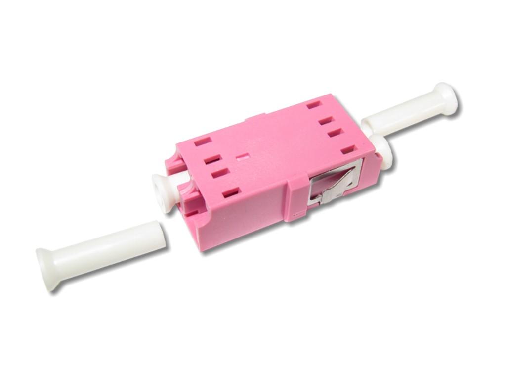 FAD-LCD-HV-NF-LC-duplex-LWL-Kupplung-OM4-ohne-Flansch FAD-LCD-HV-NF