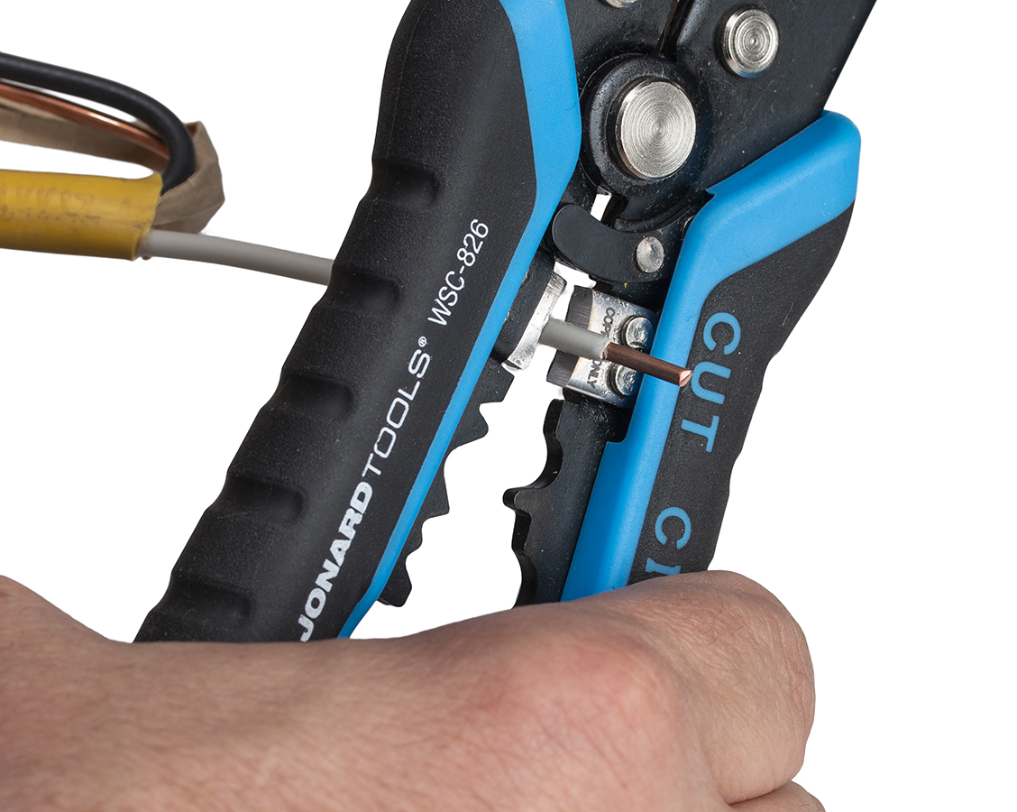 WSC-826 automatisches Abmantel- und Crimpwerkzeug Wire Stripper & Crimper 8-26AWG