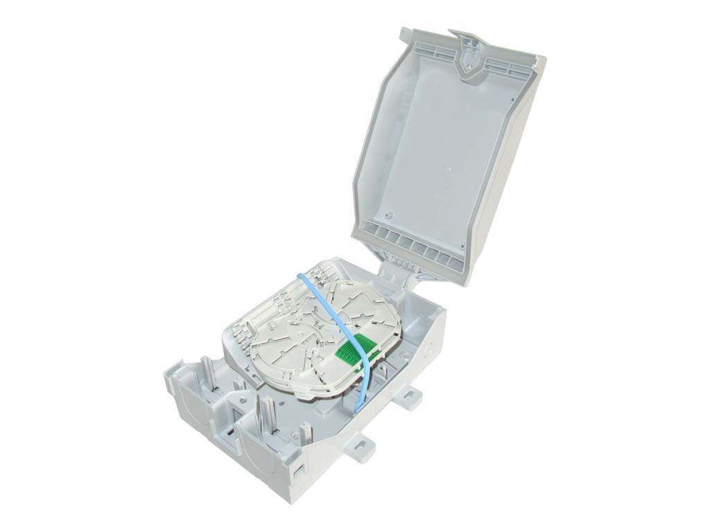 LWL FTTH glasfaser Hausverteiler IP65 bis 24 Fasern
