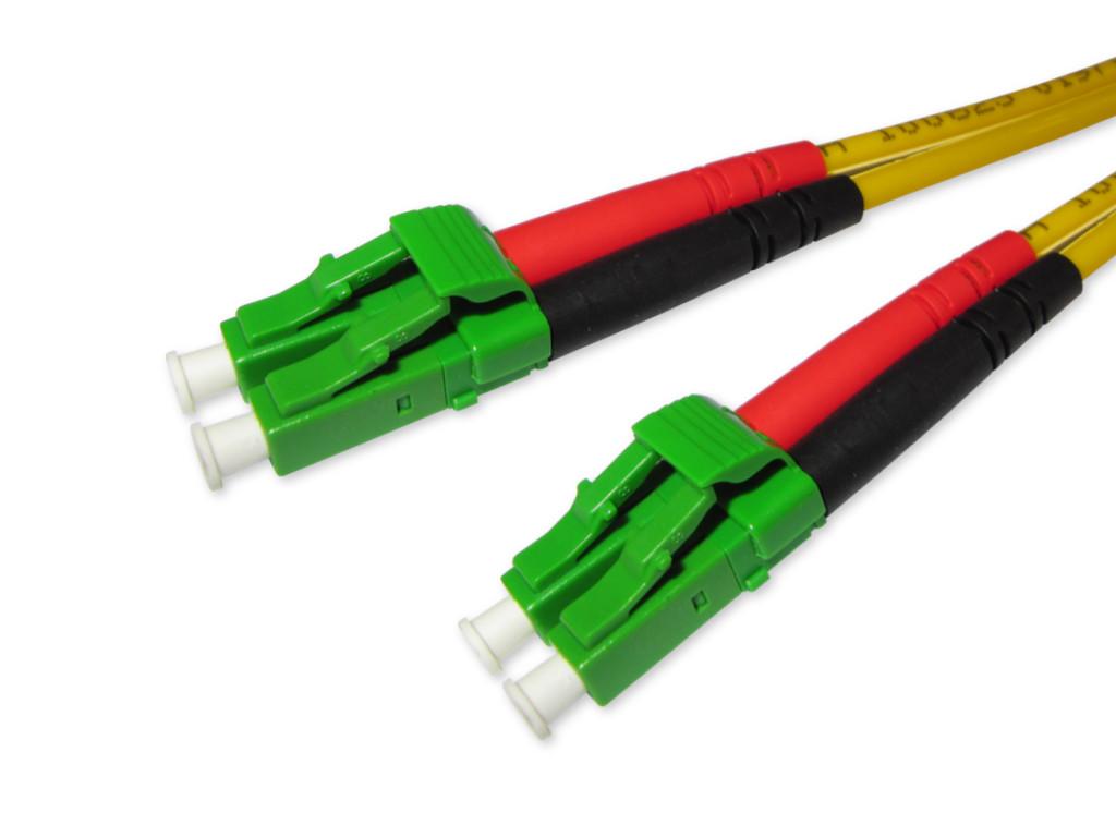 LC/APC 8° - LC/APC 8° duplex Patchkabel 9/125µm OS2