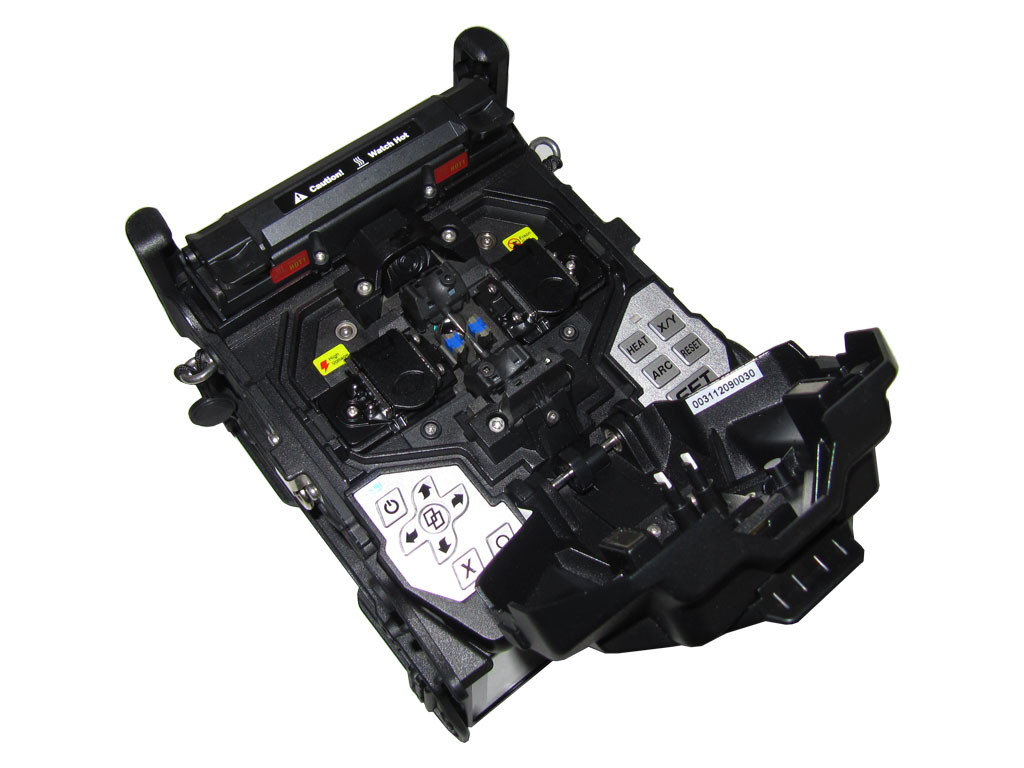 LWL Premium Spleissgerät Kernzentrierer 6-Motoren Fuse6 Set mit Cleaver