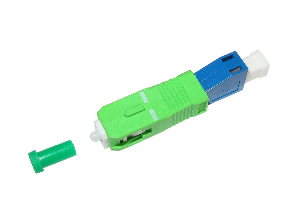 Adapter SC/APC male auf LC/PC female singlemode
