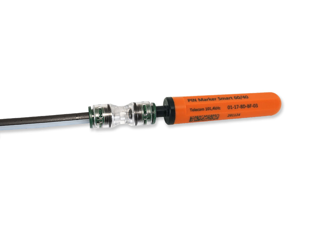 PIN Marker Smartmarker 101.4 kHz orange Telekom 60/40 für Mikrorohre