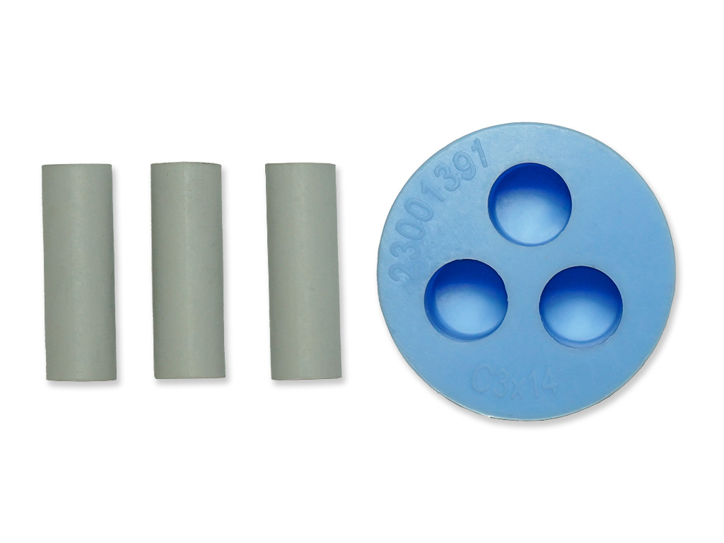 Kabelabdichtung 14mm (3x) für FJC-PLP-IL-SC48C