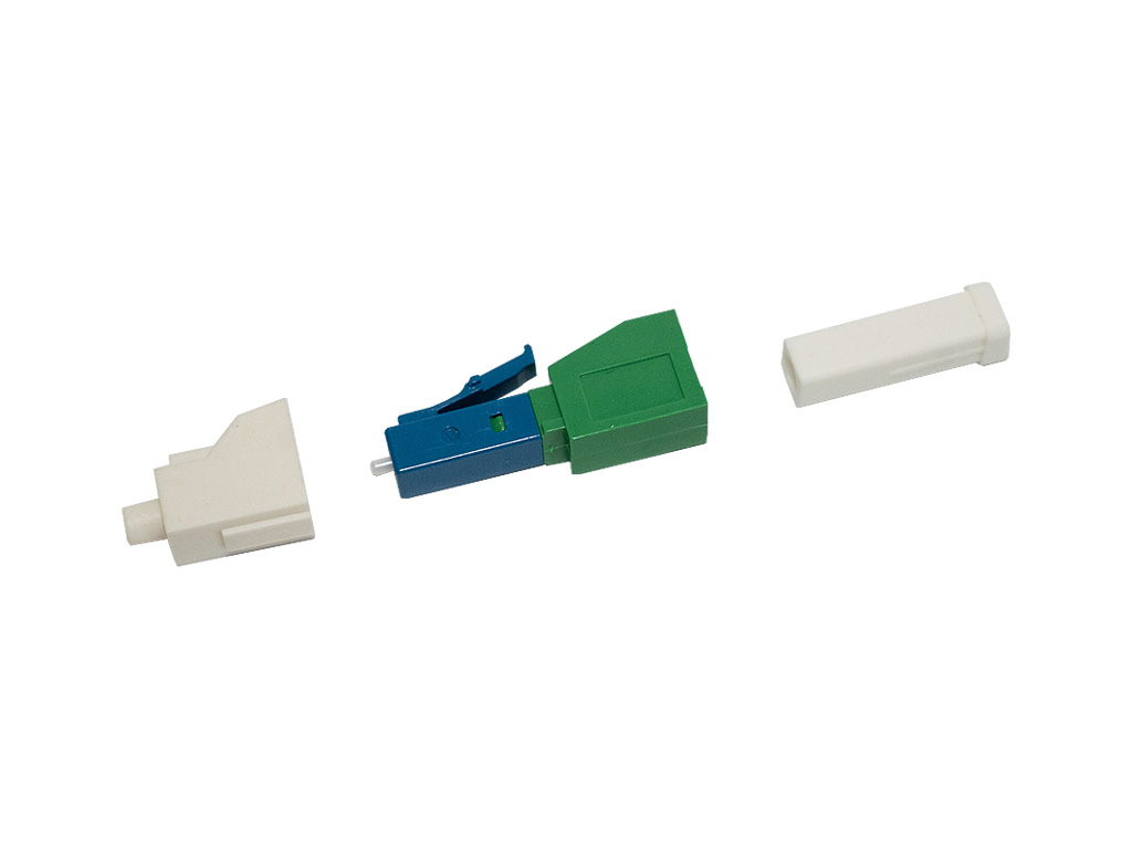 Adapter LC/PC male auf LC/APC female singlemode