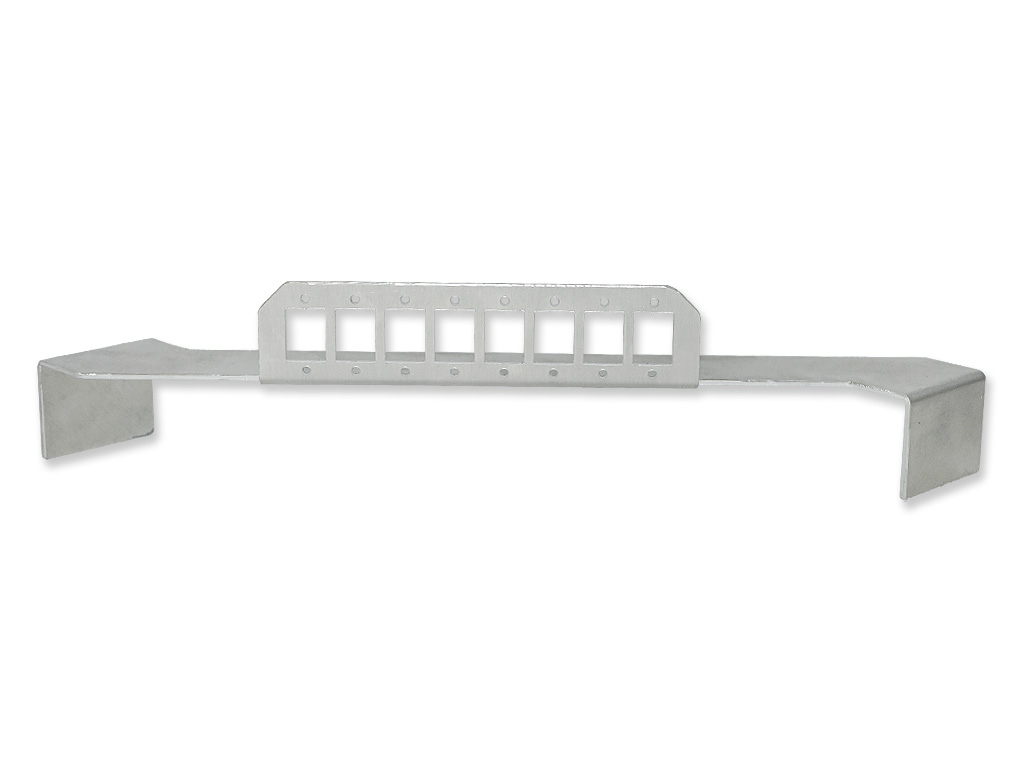 Kupplungsaufnahme (8x) SC simplex/LC duplex für LWL-Muffe FJC-PLP-IL-SC48C