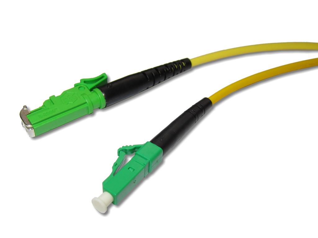 FPC-EALAS92-E2000-APC-LC-APC-simplex-Patchkabel LSH/APC 8° - LC/APC simplex Patchkabel 9/125µm OS2