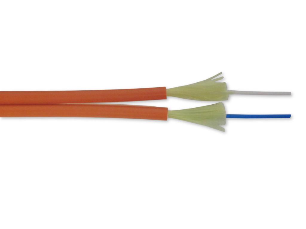 LWL duplex Patchkabel multimode I-V(ZN)H2x1G50/125µm OM2 orange 2.8mm