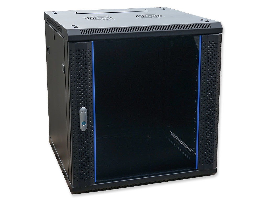 19" Wandschrank 12 HE einteilig 600mm tief