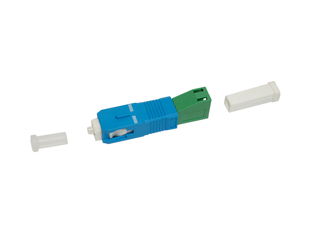 Adapter SC/PC male auf LC/APC female singlemode