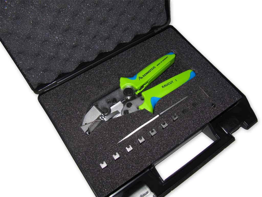 RAUCUT 1 Kit Bündelader Anschneidewerkzeug 1.8-4.2mm im Kunststoffkoffer