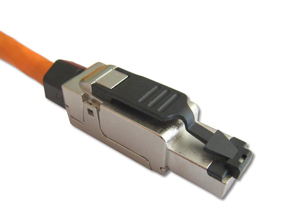 feldkonfektionierbarer Cat.6A RJ45 Stecker