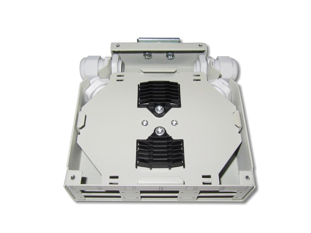 LWL Wandbox 6x SC duplex oder LC quad für Hutschiene