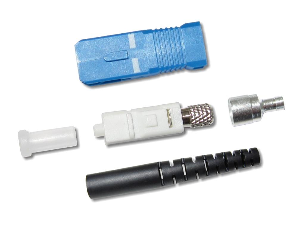 SC-Stecker singlemode 2mm schwarz