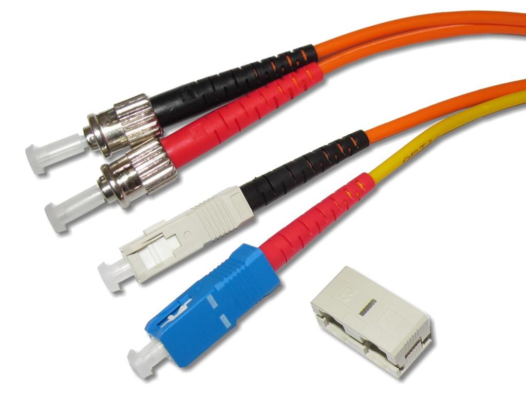 LWL Mode conditioning Patchkabel ST-SC 50/125µm OM2, 5m