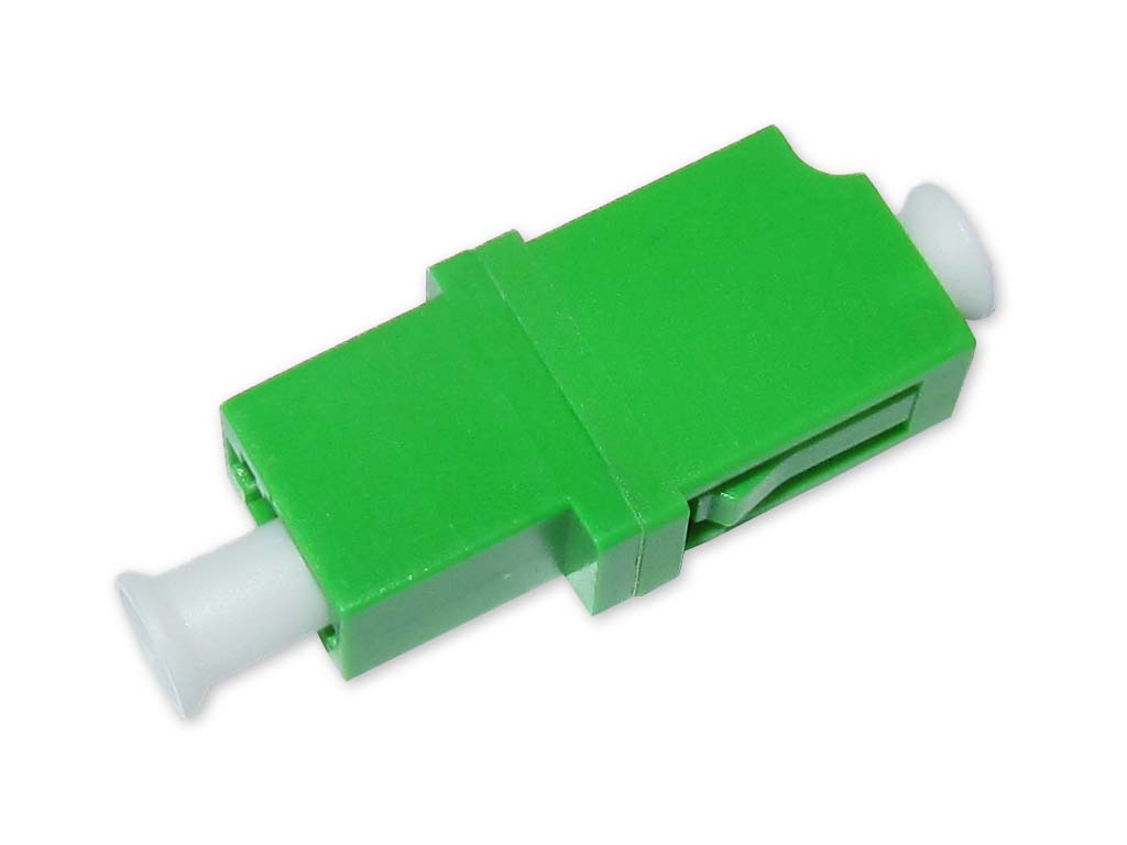 LC/APC  simplex adapter singlemode ohne Flansch