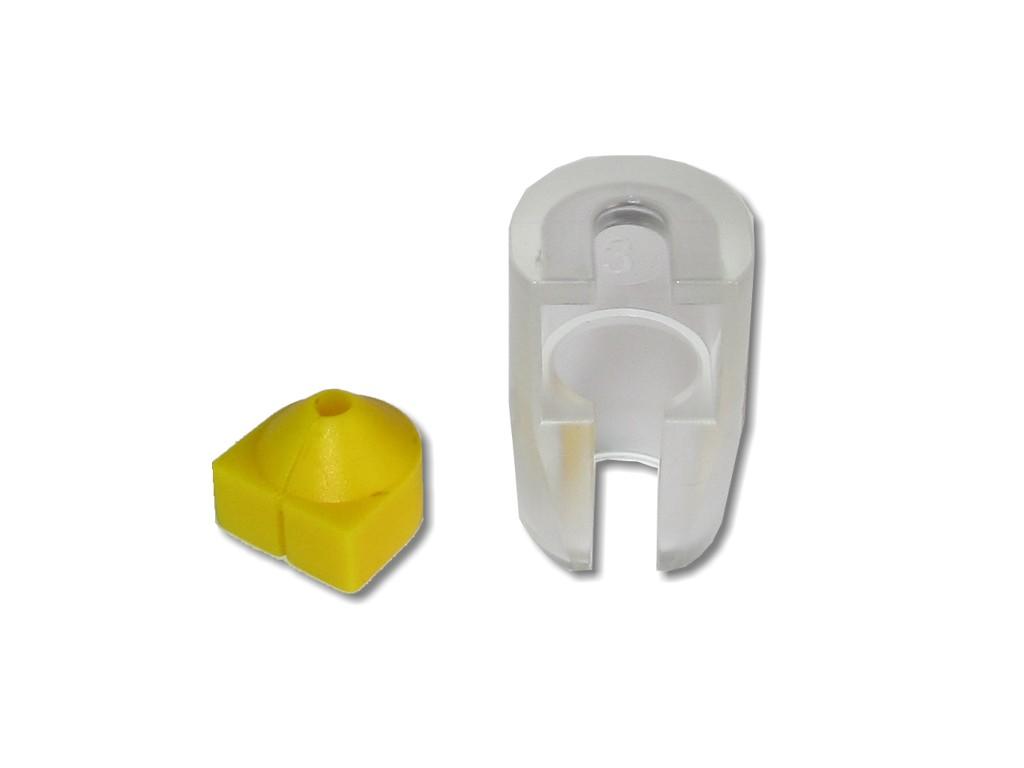 Gasstopp 10mm teilbare Einzelzugabdichtung für 2.5mm Kabel - Filoform